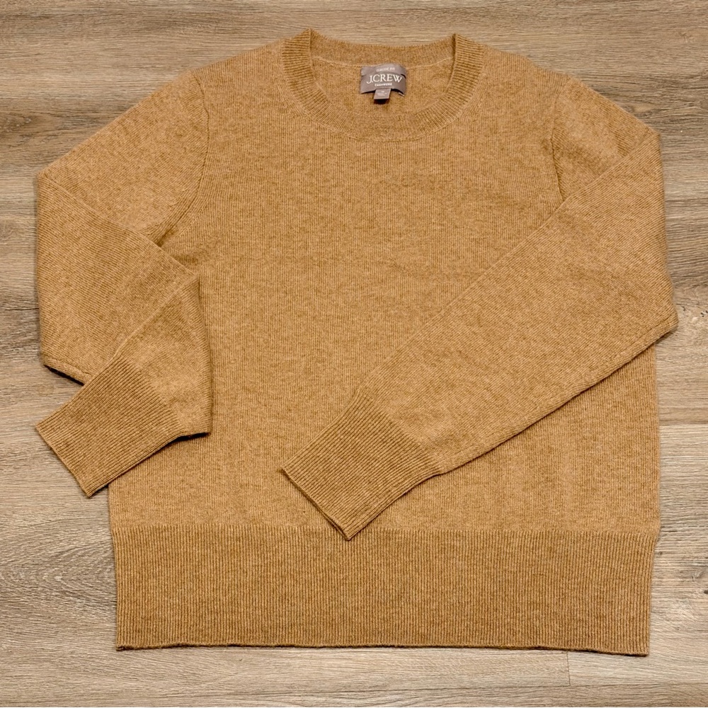 J.Crew Tan Cashmere Knitwear